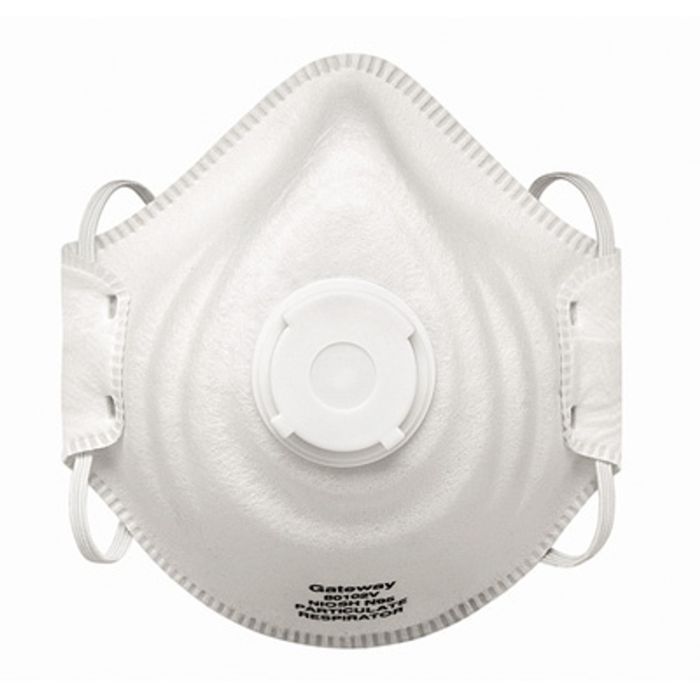 N95 VENTED RESPIRATOR MASK BOX OF 10 - 419 Carbide
