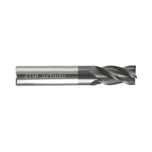 HPVX Variable 4 Flute End Mill With Radius - 419 Carbide