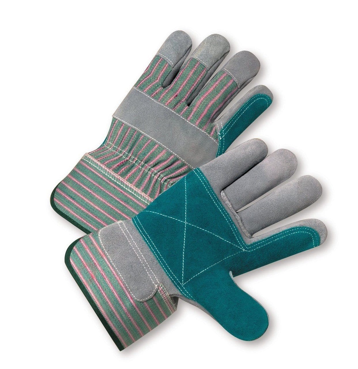 Leather Double Palm Glove Size Large - 419 Carbide